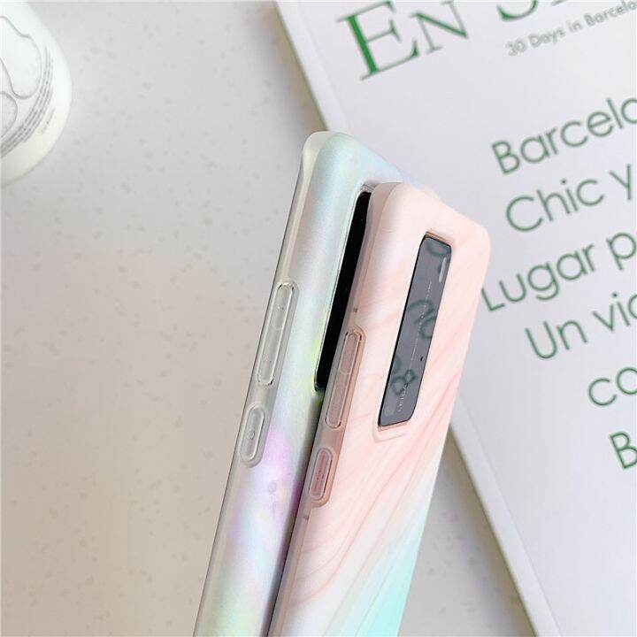 cold-noodles-lovecom-gradient-marble-สำหรับ-samsung-s22-ultra-s21-plus-s20-fe-a13-a53-a52-a51-a71-a32หมายเหตุ20-soft-imd-โทรศัพท์