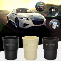 Car Trash Can Coffee Holder for Citroen Aircross C4l C5 Saxo C Elysee DS 6 Xsara Picasso Picasso Automotive Interior Accessories