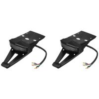 【CW】 2X Motorcycle RearBrake TailLicense Plate Lamps Dirt Bike