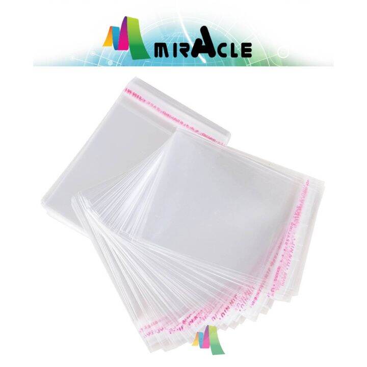 A4 Size Transparent OPP Plastic Bag Plastik / OPP Plastic Bag with