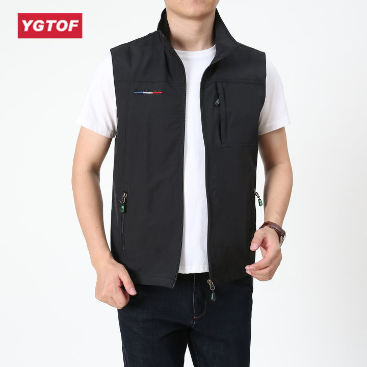 ygtof-เสื้อแจ็คเก็ตเสื้อกั๊กแขนกุดผู้ชาย-เสื้อแจ็คเก็ตเสื้อกล้ามกีฬากันลมระบายอากาศน้ำหนักเบากลางแจ้ง