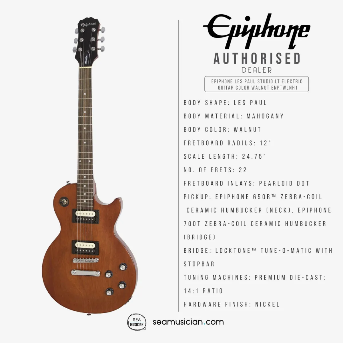 Epiphone / Lespaul Studio walnut風艶消し www.krzysztofbialy.com