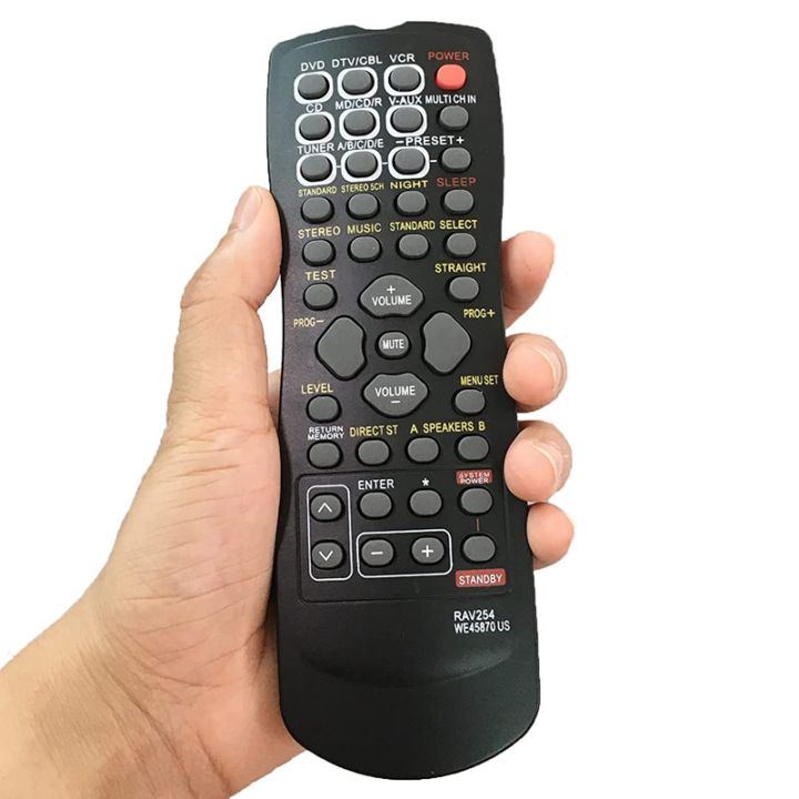 rav254-replace-accessory-remote-control-for-yamaha-receiver-rx-v496-htr-5240-htr-5250-htr-5630-rx-v350-rx-v359-rx-v390