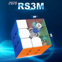 Moyu RS3M 3x3 2020แม่เหล็ก CUBE แม่เหล็ก RS2M 2022 2x2ก้อน RS3M 2021 Maglev cuboo Magic ของเล่นเพื่อการศึกษา