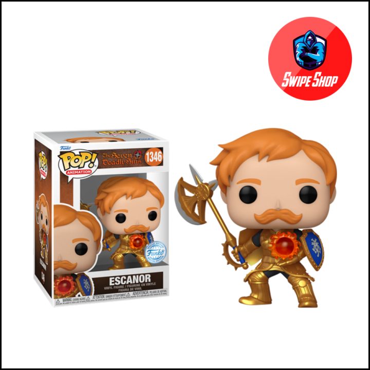 Funko Pop Escanor Metallic Seven Deadly Sins Exclusive | Lazada PH