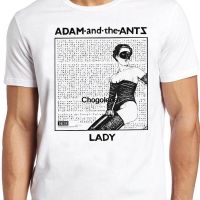 Adam และมด Lady T เสื้อ B1146 70S New Wave Retro Cool Top Tee