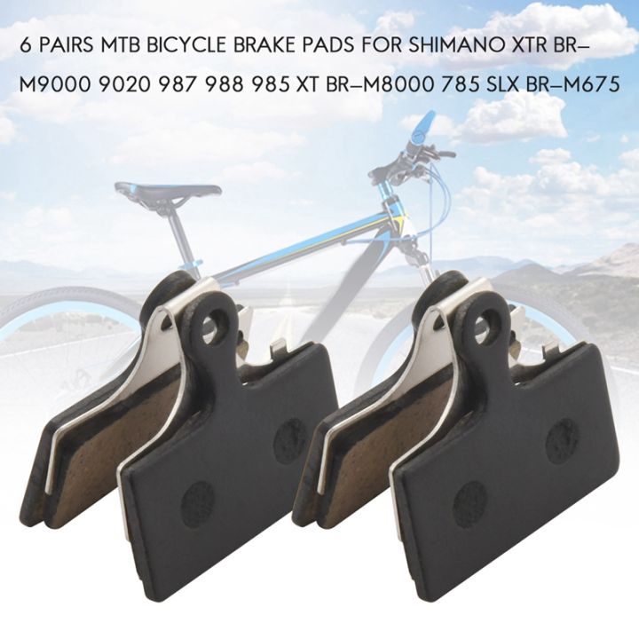 6-pairs-mtb-bicycle-brake-pads-for-shimano-xtr-br-m9000-9020-987-988-985-xt-br-m8000-785-slx-br-m675