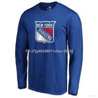 卐◄ g40349011chao 037A Jay NHL New York Rangers Jersey Hockey เสื้อยืดแขนยาว พลัสไซซ์