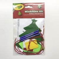 Crayola Christmas Windchime Kit, Christmas stocking filler, kids craft, kids Christmas craft, kids DIY, DIY crafts, craft kit, Christmas present, Kits arts and crafts, Kids toys, Kids Christmas present, Crayola Crafts