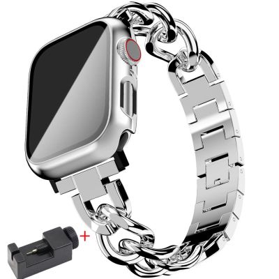 g2ydl2o สายนาฬิกาข้อมือสเตนเลส โลหะ สําหรับ Apple Watch Ultra Strap 49 มม. 44 มม. 40 มม. 38 มม. 45 มม. 44 มม. 41 มม. iWatch series 8 7 6 5 4 3 se