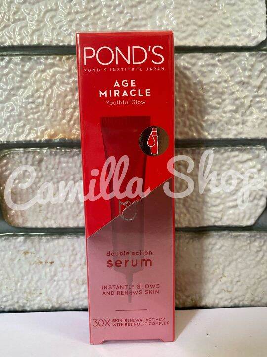 Ponds Age Miracle Double Action Serum Anti Aging 15ml Lazada Indonesia