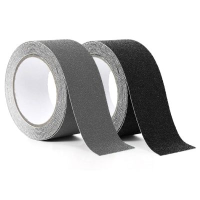 5M non-slip frosted safety grip tape indoor outdoor stickers high-strength friction traction belt stair tread frosted rubber Adhesives  Tape