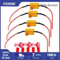 ไฟเลี้ยว LED 25W 6ohm ตัวต้านทานโหลดความต้านทานต่อไฟรถยนต์2ชิ้นไฟติดรถ