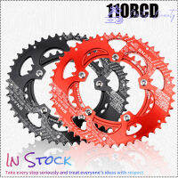 【พร้อมสต็อก】จักรยานรูปไข่ Chainring 110BCD จักรยานถนนรอบ Chainring Chainwheel ขี่จักรยานชิ้นส่วน (กับ5เหล็กคู่แผ่นเล็บ)