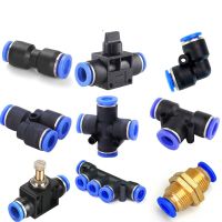 【CW】 Pneumatic Fitting Hose Tube Plastic Joint Compressor Push-in Release Pipe for 4mm 6mm 8mm 10mm 12mm Pu Py