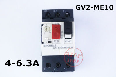 【☊HOT☊】 Chukche Trading Shop ตัวป้องกันมอเตอร์ชุด Gv2 Gv2me10 4-6.3a Gv2-me10