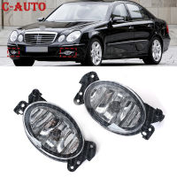 ซ้ายขวารถด้านหน้าหมอกฮาโลเจนโคมไฟหมอกสำหรับ Benz W211 W204 E350 E550 2007 2008 2009รถ-จัดแต่งทรงผมพร้อมหลอดไฟ