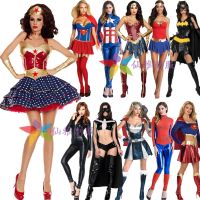 Wonder Woman Cos Costume Halloween Spider-Man Adult God of War Battlesuit Movie Captain America