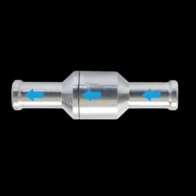 ：》{‘；； 6/8/10/12Mm Non-Return One-Way Fuel Check Valve Aluminum Alloy Gasoline For Car Automobile Oil Water Pumps