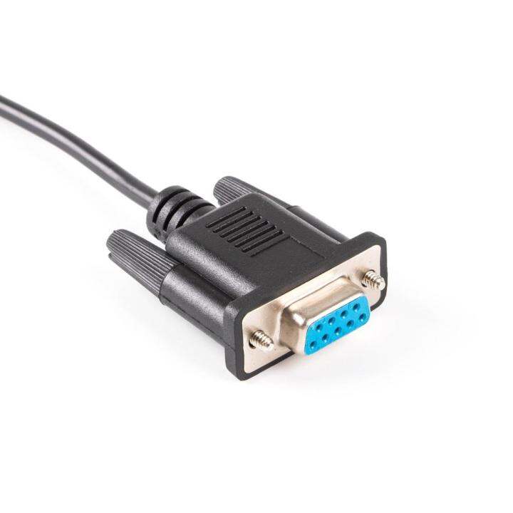 USB to Null Modem (Cross Wired) RS232 Serial Adapter FTDI ft232r USB ...