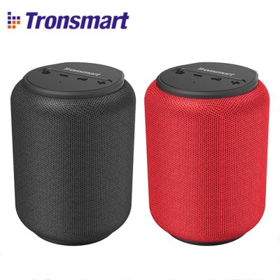 Tronsmart T6 Mini Bluetooth 5.0 Speaker 15W IPX6 Waterproof Wireless Speaker 24H Play Time 360 Surround Sound Voice Assistant Wireless and Bluetooth S