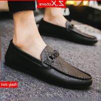 COD ∏ The Outline Shop27dgsd6gfd 39-44 Mens Casual Shoes Fashion Peas Shoes Lazy Shoes Retro Loafers Leather Slip-Ons Shoes