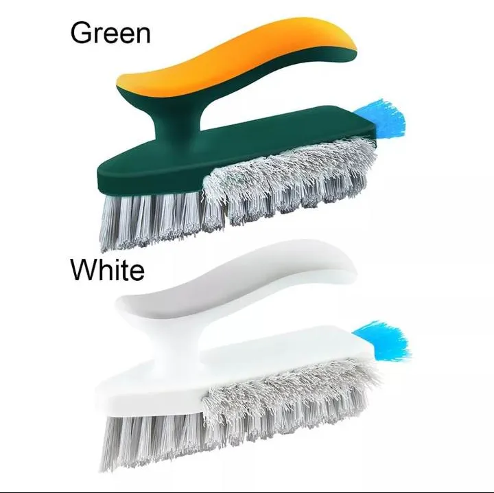 Buy Wholesale China V-shape Cleaning Stiff Bristles Bathroom Kitchen Grout  Long-handle Shower Floor Scrubber Brush & Brush at USD 10.17