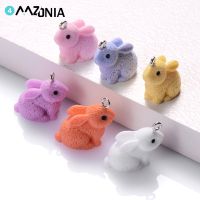 10Pcs Mixed Color Resin Charms 3D Animal Bear Rabbit Charms For Making Jewelry Earring Necklace Keychain DIY Kids Gift Supplies Beads