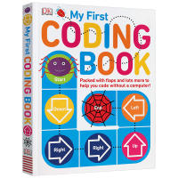 DK childrens programming enlightenment Book paperboard English original my first coding Book Childrens programming introductory textbook computer science enlightenment Book English original English book