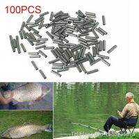 【hot】♞✣  100pcs/Lot Round Fishing Aluminum Crimp Sleeve Tube 1.0mm-2.8mm Sea Accessories