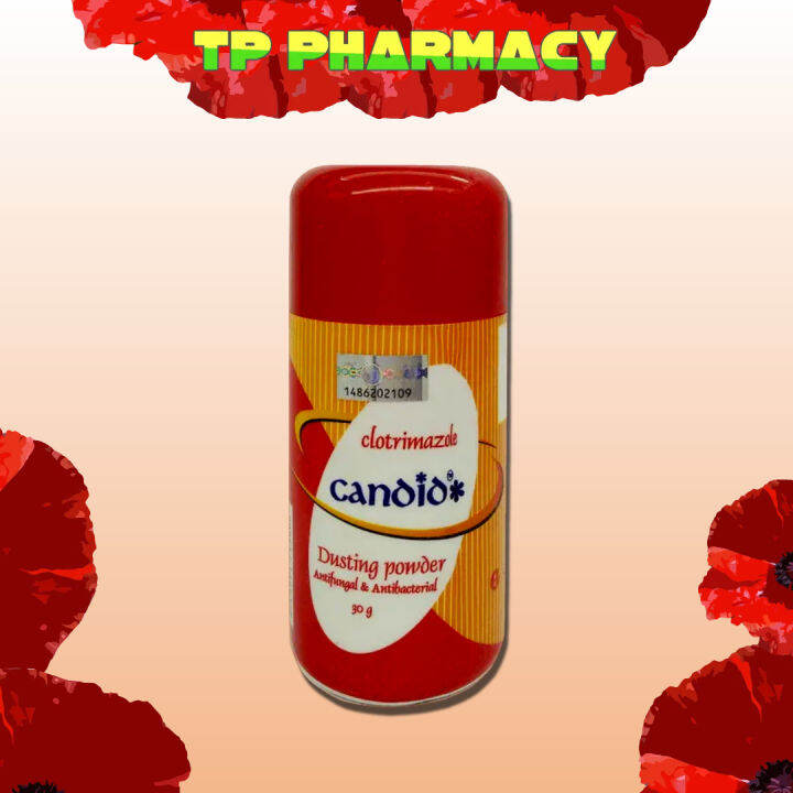 CANDID DUSTING POWDER ANTIFUNGAL & ANTIBACTERIAL 30G Lazada
