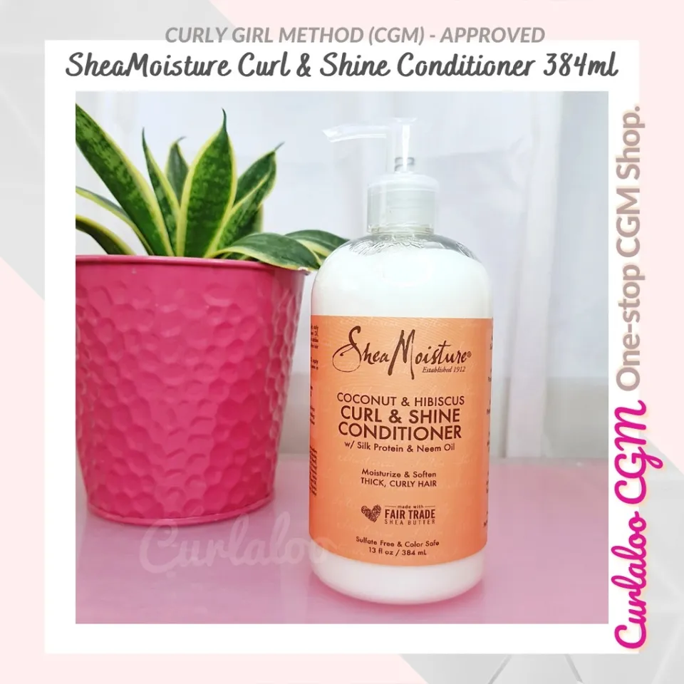 Shea moisture coconut deals and hibiscus curly girl