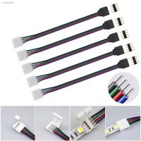 ☒ 5Pcs 4Pin 5050 3528 LED RGB Strip Extension Connector Cable Wire Led Strip Extension Cables Clip Wholesale DropShip