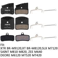 Bicycle Disc Brake Pad For Deore XT M8120 M8020 M7120 M6120 MT420 MT520 Zee Saint Pads Semi-Metal MTB Mountain Accessories Other Bike parts