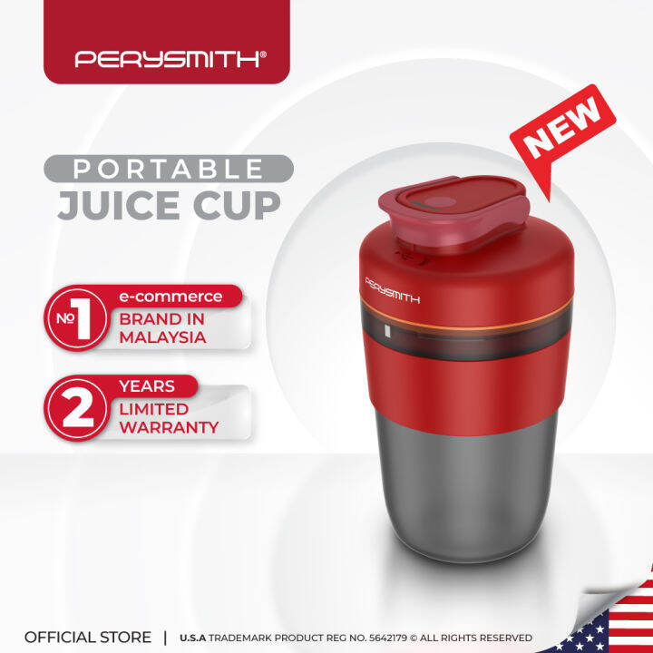 PerySmith Portable Juice Cup Ecohealth Series J600 (Blender/Juicer) Lazada