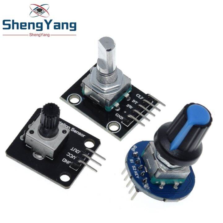 360 Degrees Rotary Encoder Module Rotary Potentiometer Analog Knob ...