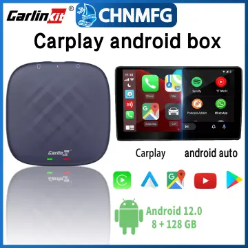 Carlinkit 8+128GB Android 13 Wireless Carplay Box Android Car Multimedia  Player