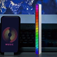 RGB Music Rhythm Sound control LED light app control Ambient LED Light game room Ambient Light Night Lights