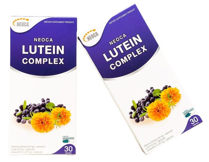 Neoca Lutein Complex อาหารเสริมดูแลสายตา 30 แคปซูล
