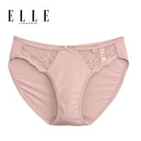 ?ห้ามพลาด! Lingerie BIKINI LOWRISE PANTY กางเกงในรูปแบบ Bikini แต่งผ้าลูกไม้ - LU2783 Wow สุด