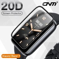 20D Film for Xiaomi Band 6 7 Pro Screen Protector for Mi band 7 Pro Full Coverage Protective for Mi band7 Smart Watch Not Glass Wires  Leads Adapters