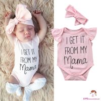 COD DSFERTEREERRE INNOCENCE-Newborn Baby Girls Floral Bodysuit Outfits Clothes 2pcs Summer Clothing