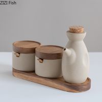 hotx【DT】 Spice Jar Combination and Pepper Shaker Pot Set Seasoning Color