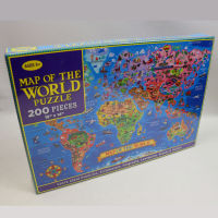 200 Pieces Geography Puzzle World America Map Study Fidget Toy Child Adult Paper Puzzle Wholesale Interesting Gift Item 2022 ?พร้อมส่ง?ส่งจากร้าน Malcolm Store กรุงเทพฯ