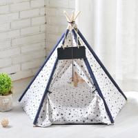 Pet Tent】Removable and Washable Enclosed Cyber Celebrity Cat Nest Cat Room Teddy Corgi Indoor Kennel Dog Bed Pet Bed