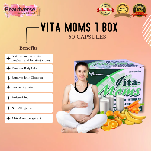 VITA MOMS MALUNGGAY FOOD SUPPLEMENTS (50 CAPSULES) / MOTHER MILK ...