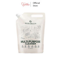 Soganics โซแกนิคส์ Multi-Purpose Cleaner Refill น้ำยาทำความสะอาดอเนกประสงค์ โซแกนิคส์ รีฟิล (ถุงเติม)