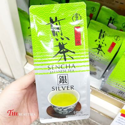 ❤️พร้อมส่ง❤️  Ujinotsuyu Sencha Silver Grren Tea 100G. 🍵 ชาเขียวเซนฉะ  🇯🇵 นำเข้าจากญี่ปุ่น 🇯🇵  ชาเขียวญี่ปุ่น ชาเขียวนำเข้า ชาเขียว 🔥🔥🔥