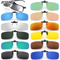 Men Women Car Driver Goggles Anti UVA UVB Polarized Sun Glasses Driving Night Vision Lens Clip On Sunglasses Interior Accessory