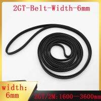 [hot] GT2 Closed-loop Timing Rubber 2GT W 6mm Length 1600-3600mm for Printer Accessories